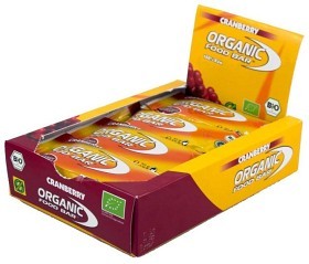 Bild på Organic Food Bar Cranberry 70 g 12 st 