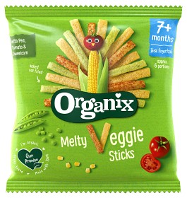 Bild på Organix Melty Veggie Sticks 15 g