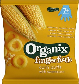 Bild på Organix Corn Puffs Sweet Corn 15 g