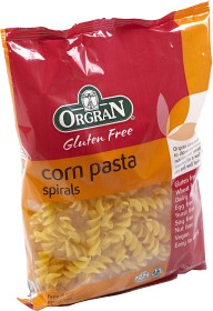 Bild på Orgran Majsspiraler, glutenfri pasta 250 g