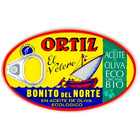Bild på Ortiz Bonito del Norte Vit Tonfisk i Ekologisk Olivolja 112g