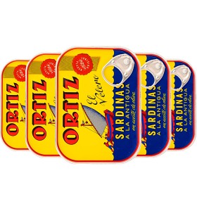 Bild på Ortiz Sardinas Antigua Sardiner i Olivolja 5x140g