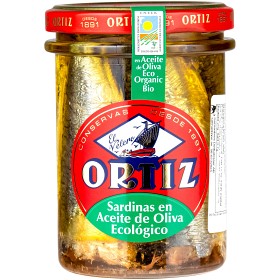 Bild på Ortiz Sardinas Sardiner i Olivolja Glas 190g