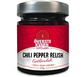 Bild på Överstekvarn Chili Pepper Relish 240g