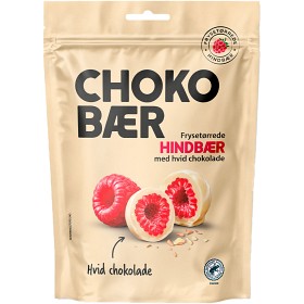 Bild på Packers Brand Frystorkade Hallon med Vit Choklad 80g
