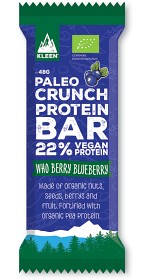 Bild på Kleen Paleo Crunch Protein Bar Who Berry Blueberry 47 g