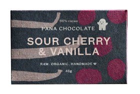 Bild på Pana Raw Sour Cherry & Vanilla 45 g