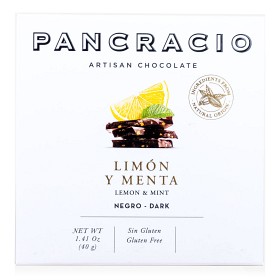 Bild på Pancracio Mörk Choklad med Mint & Citron 40g