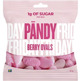 Bild på Pändy Candy Berry Ovals Skumgodis 50g 