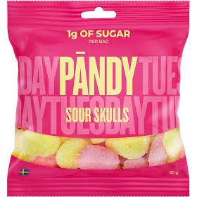 Bild på Pändy Candy Sour Skulls Skumgodis 50g