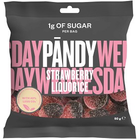 Bild på Pändy Candy Strawberry & Liquorice 50g