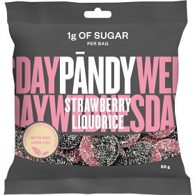 Bild på Pändy Candy Strawberry/Liquorice, 50 g