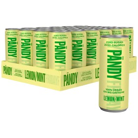 Bild på Pändy Energy Drink Lemon/Mint 330 ml x 24 st