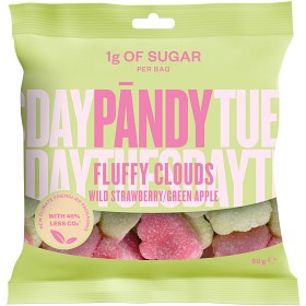 Bild på Pändy Fluffy Clouds Candy Wild Strawberry/Green Apple 50g