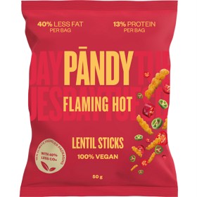 Bild på Pändy Lentil Chips Flaming Hot 50 g