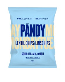 Bild på Pändy Lentil Chips Sourcream & Onion 40 g