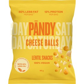 Bild på Pändy Lentil Snacks Cheese Balls 50g