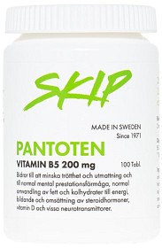 Bild på Skip Pantoten 200 mg 100 tabletter