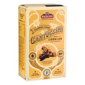 Bild på Paolos Cantuccini Choklad 160 g