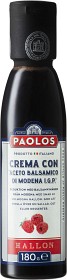 Bild på Paolos Crema Con Aceto Balsamico Hallon 180 g