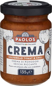 Bild på Paolos Crema Soltorkade Tomater & Chili 135 g