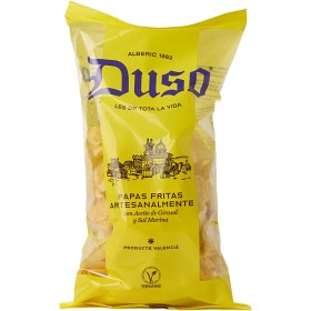 Bild på Papas Duso Grytfriterade Potatischips Havssalt 190g