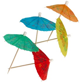 Bild på Paper Umbrellas Mixed Colours 144st