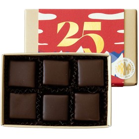 Bild på Pärlans Kola i Choklad BLOSSA 6 bitar