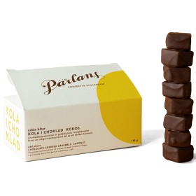 Bild på Pärlans Kola i Choklad Udda Bitar Kokos 175g