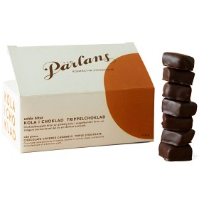 Bild på Pärlans Kola i Choklad Udda Bitar Trippelchoklad 175g