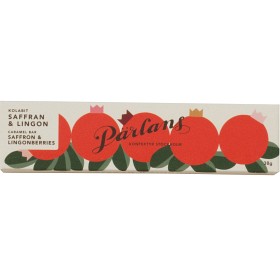Bild på Pärlans Kolabit Saffran & Lingon 38g