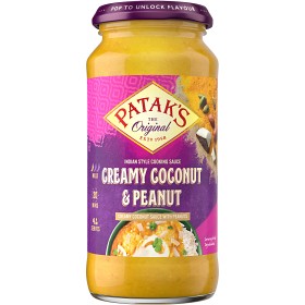 Bild på Patak's Creamy Coconut & Peanut Sauce 450g