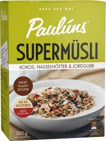 Bild på Paulúns Supermüsli Kokos Hasselnötter 500 g
