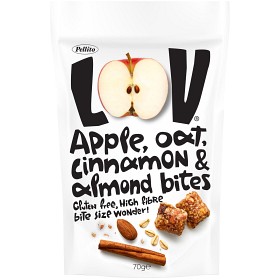 Bild på Pellito LOV Apple Oat Cinnamon & Almond Bites 70g