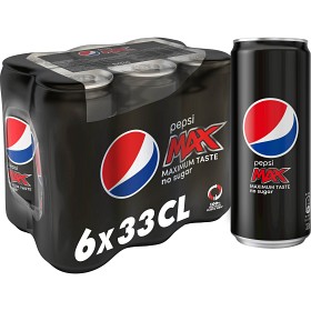 Bild på Pepsi Max Burk 6x33cl