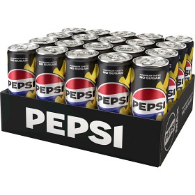 Bild på Pepsi Max Lemon Läsk Burk 20x33cl
