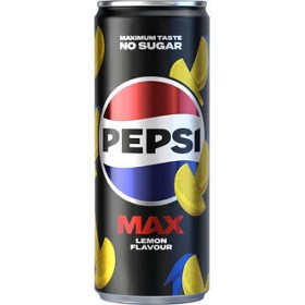 Bild på Pepsi Max Lemon Läsk Burk 33cl