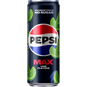 Bild på Pepsi Max Lime Burk 33cl