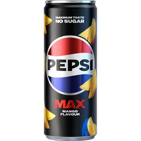Bild på Pepsi Max Mango Läsk Burk 33cl
