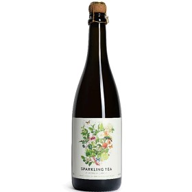 Bild på Pettersson & Munthe Sparkling Tea Grönt Te & Rabarber Flaska 750ml