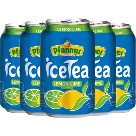 Bild på Pfanner Lemon Lime Icetea Iste Burk 24x33cl