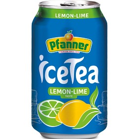 Bild på Pfanner Lemon Lime Icetea Iste Burk 33cl