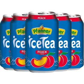 Bild på Pfanner Peach Icetea Iste Burk 24x33cl