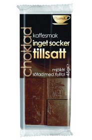 Bild på Plamil Choklad Kaffesmak mjölk- och sockerfri   45 g