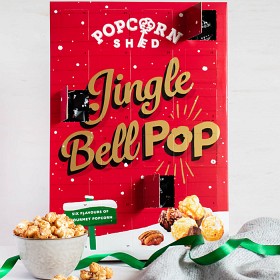 Bild på Popcorn Shed Adventskalender Jingle Bell Pop 168g
