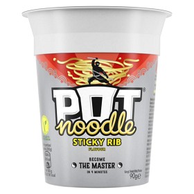 Bild på Pot Noodle Koppnudlar Sticky Rib 90 g