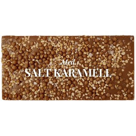 Bild på Pralinhuset 40% Mjölkchoklad Salt Karamell 100g