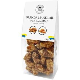 Bild på Pralinhuset Brända Mandlar Salt Karamell 100g