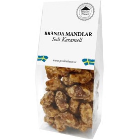 Bild på Pralinhuset Brända Mandlar Salt Karamell 100g