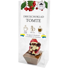 Bild på Pralinhuset Drickchoklad Tomte 55g